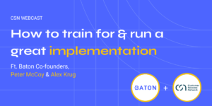 How to run an expert implementation